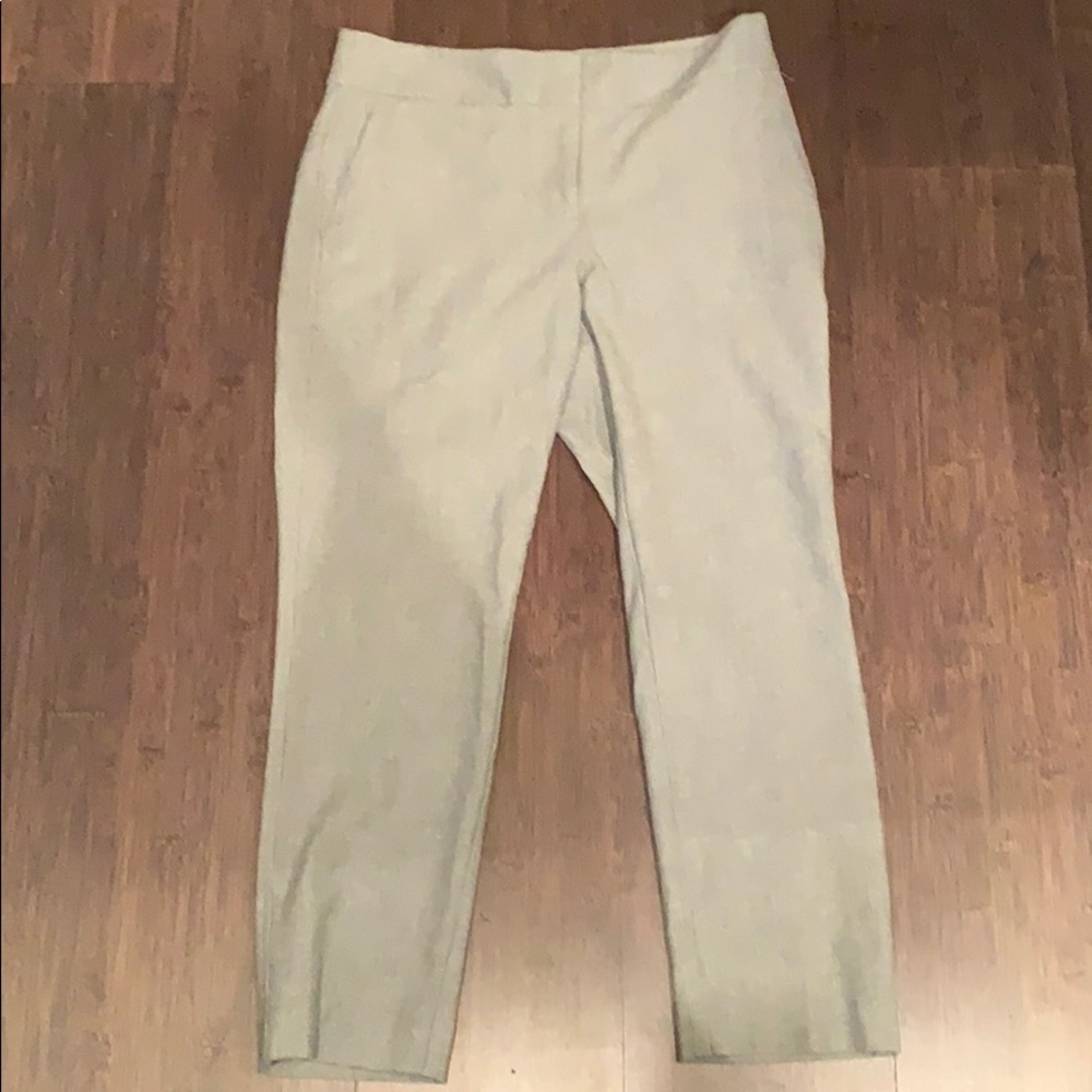 Gray trousers
